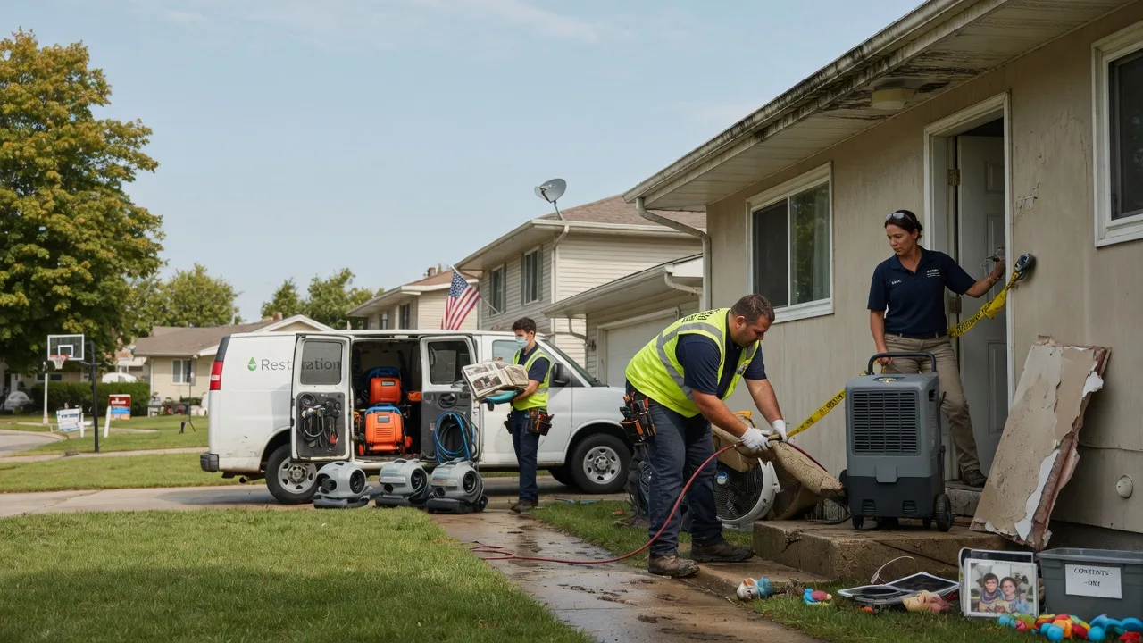 Water Damage Restoration in Lehman, PA near me